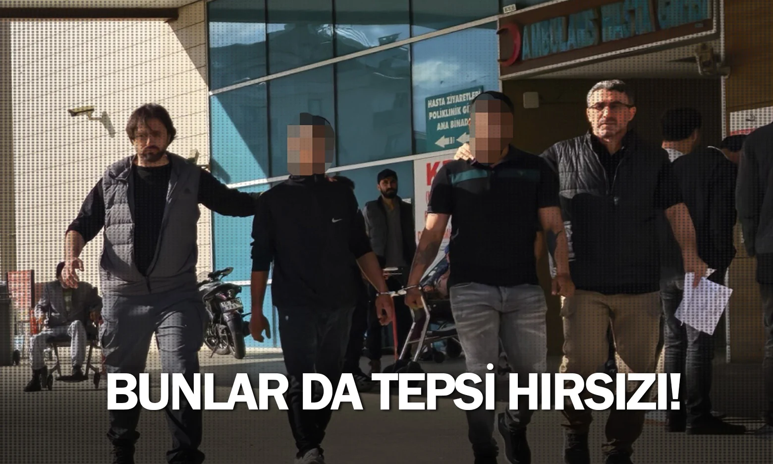 Bunlar da tepsi hırsızı!