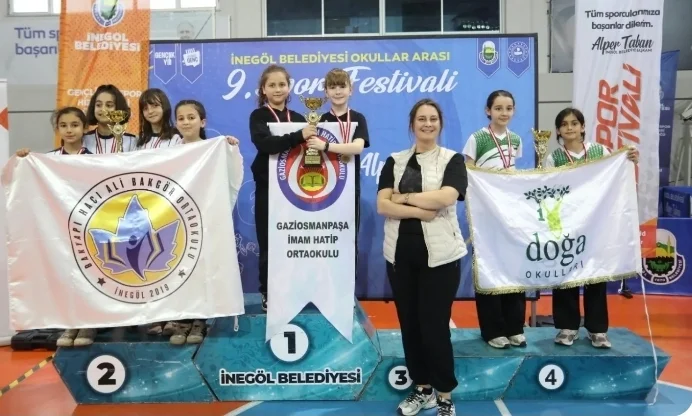 Spor Festivalinde Masa Tenisi Turnuvası Tamamlandı