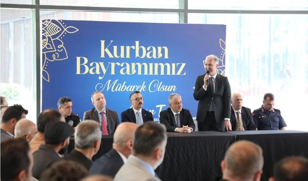 İnegöl Protokolü Bayramlaşma Töreninde Buluştu