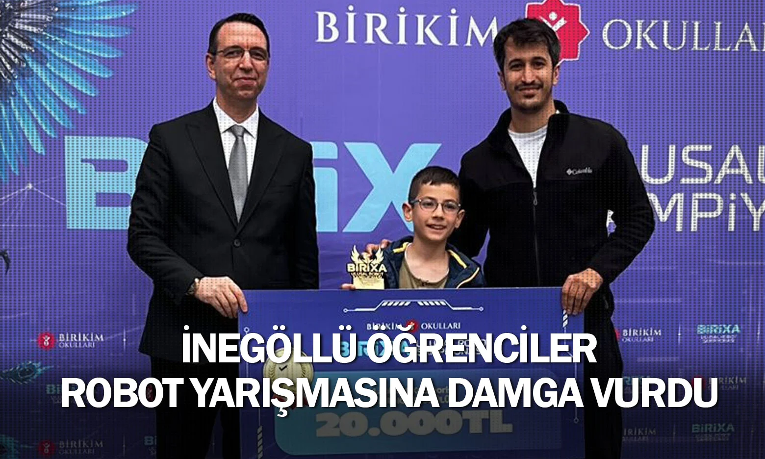 İnegöllü Öğrenciler Robot Yarışmasına Damga Vurdu