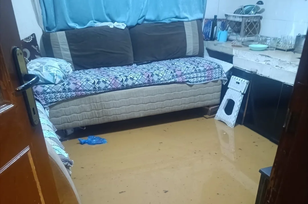 İnegöl'de sağanak günlük yaşamı olumsuz etkiledi