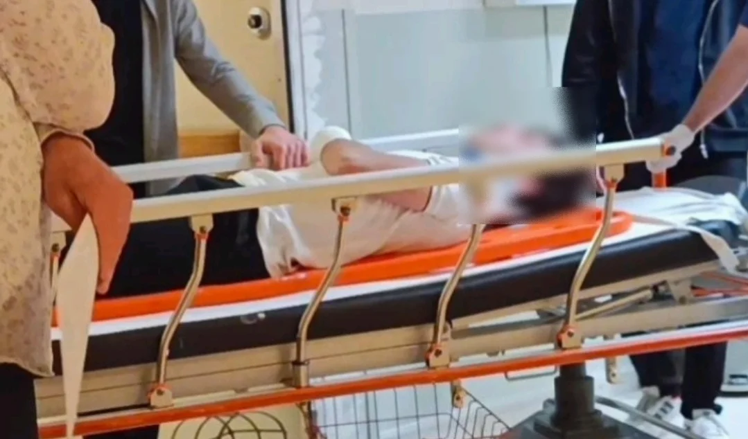 Motosiklet sürücüsü hastanelik oldu!