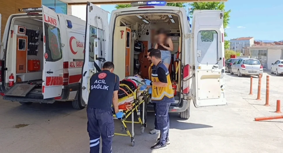 İnegöl'de kaza sonrası ortalık karıştı!