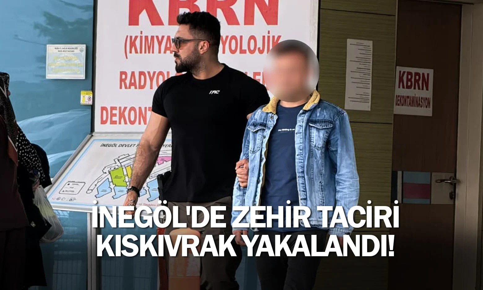 İnegöl'de zehir taciri kıskıvrak yakalandı!