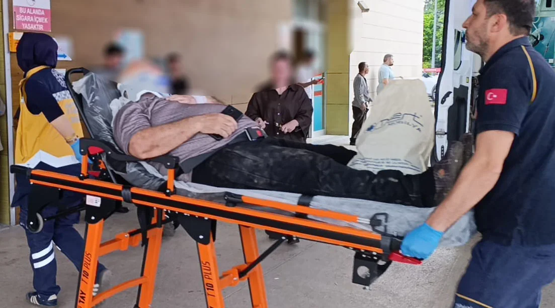 İnegöl'de Kamyon Devrildi, Sürücü Yaralandı