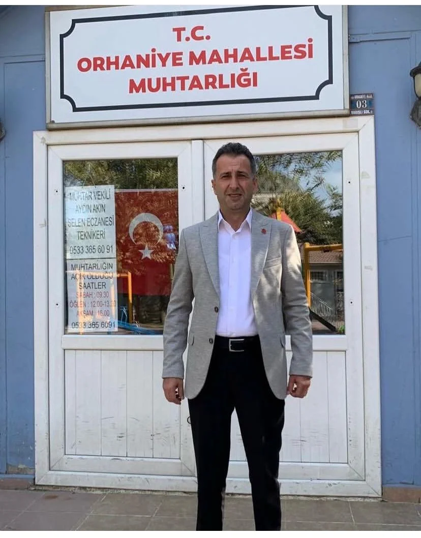 Orhaniye Mahallesi'nde Yeni Muhtar Seçildi Orhaniye Mahallesi'nde Yeni Muhtar Seçildi