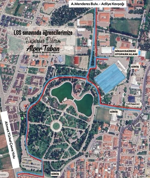Hikmet Şahin Kültür Parkı Giriş Çıkışlarına Lgs Düzenlemesi Hikmet Şahin Kültür Parkı Giriş Çıkışlarına Lgs Düzenlemesi