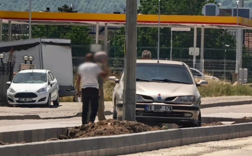 İnegöl'de korkutan kaza!
