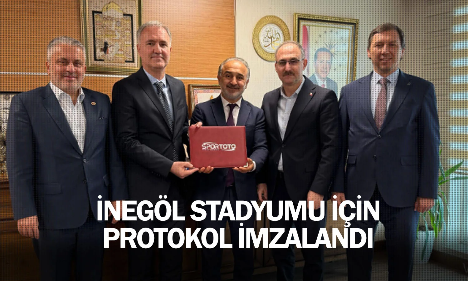 İnegöl Stadyumu için protokol imzalandı