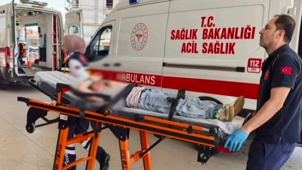 Karşıdan karşıya geçmek isterken ...