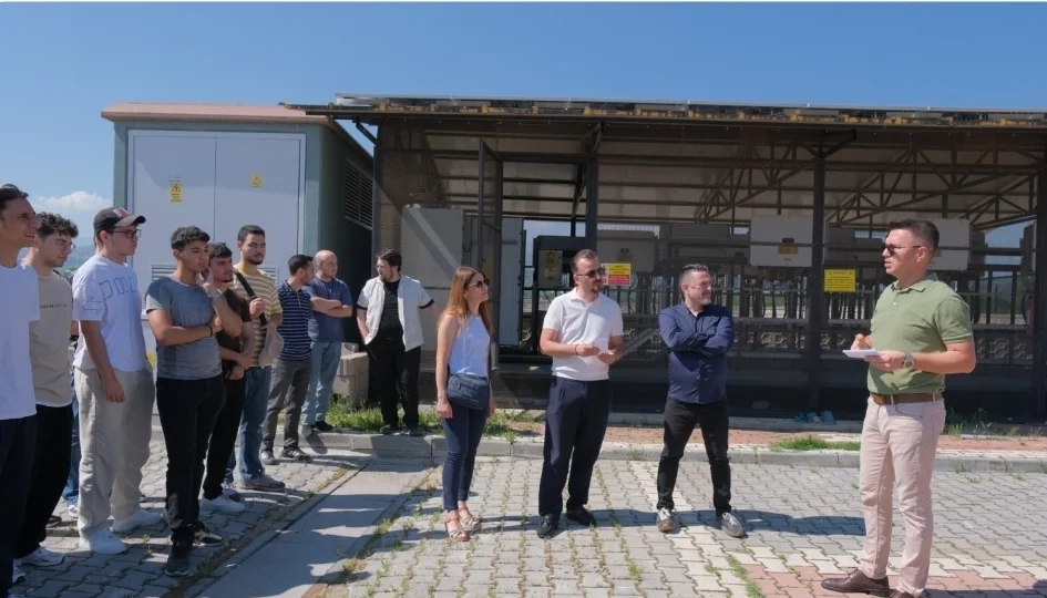 MYO Öğrencileri İnegöl Belediyesi’nin Enerji Üssünü Yerinde İnceledi