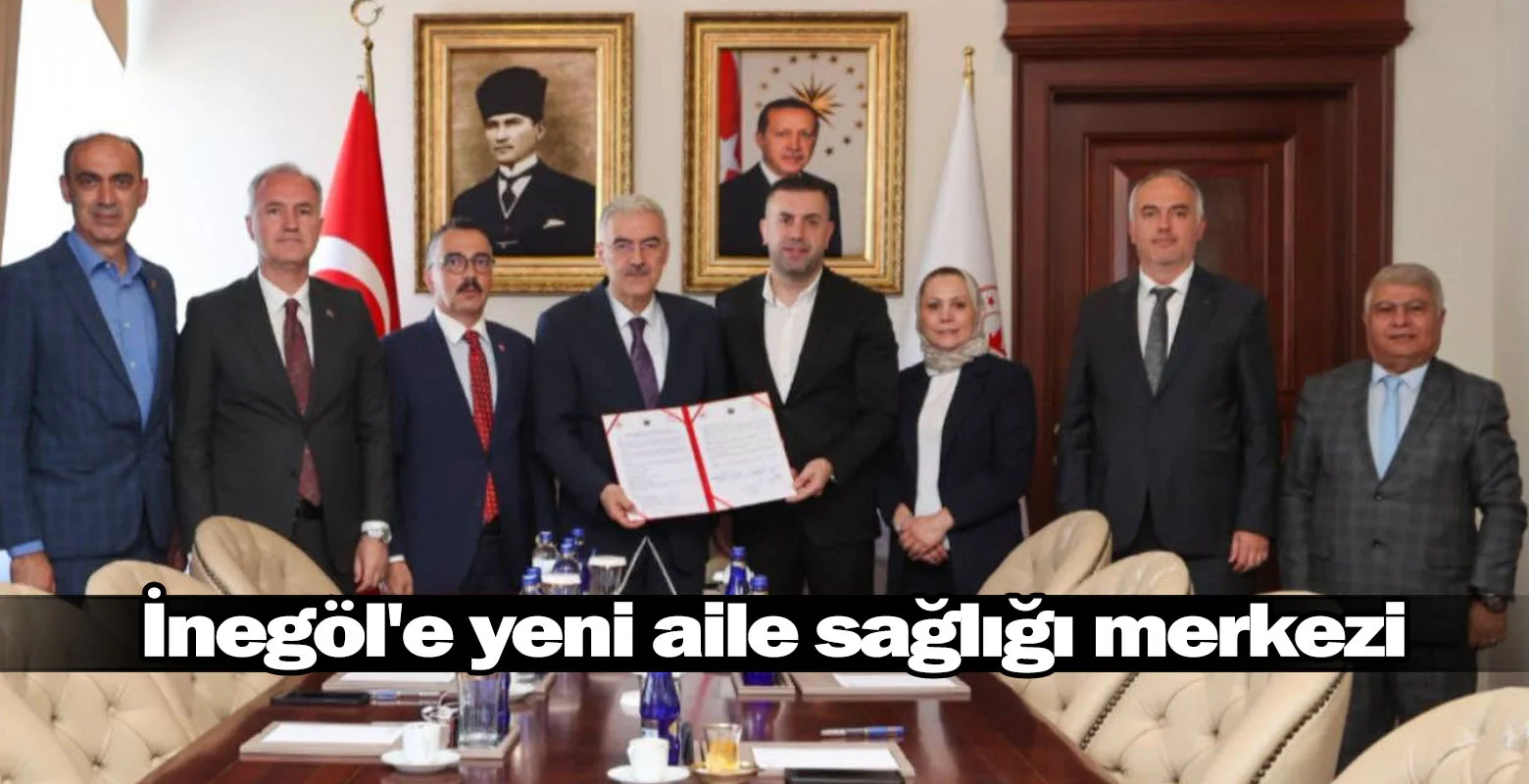 İnegöl'e yeni aile sağlığı merkezi