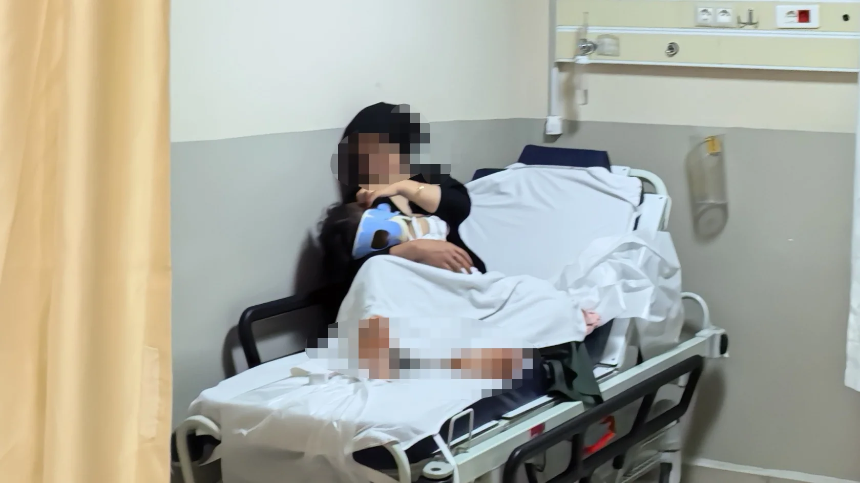 İnegöl'de merdiven boşluğuna düşen 2 yaşındaki çocuk ...