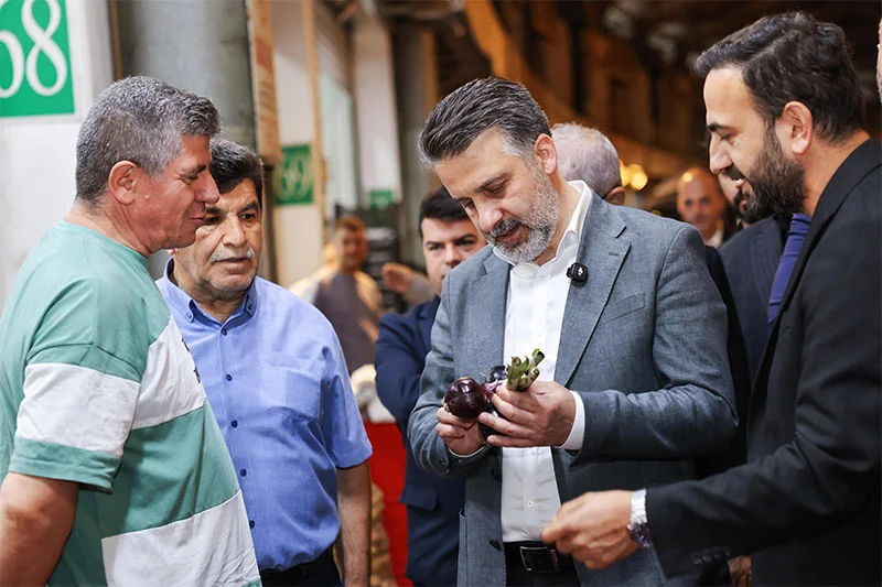 Başkan Vekili Biba'dan Kent Hali'ne yakın takip
