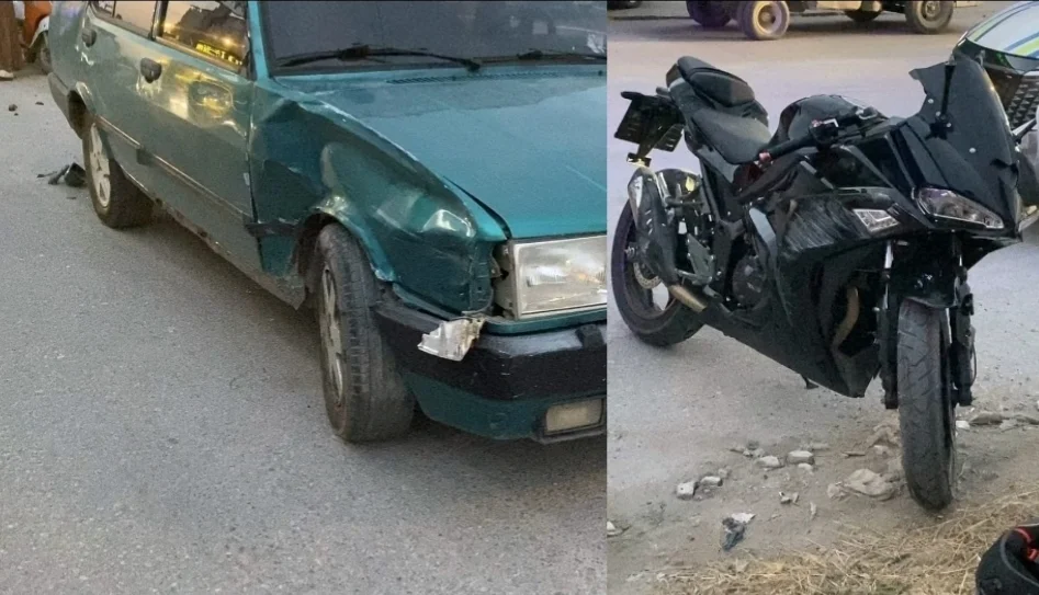 Mesudiye'de korkutan kaza!