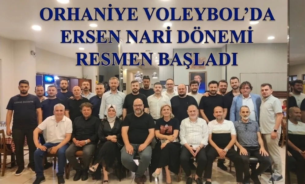 Orhaniye Voleybol'da Ersen Nari Dönemi Resmen Başladı