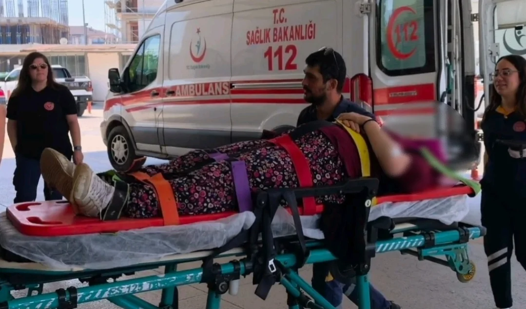 Kiraz toplamak için çıktığı ağaçtan düştü