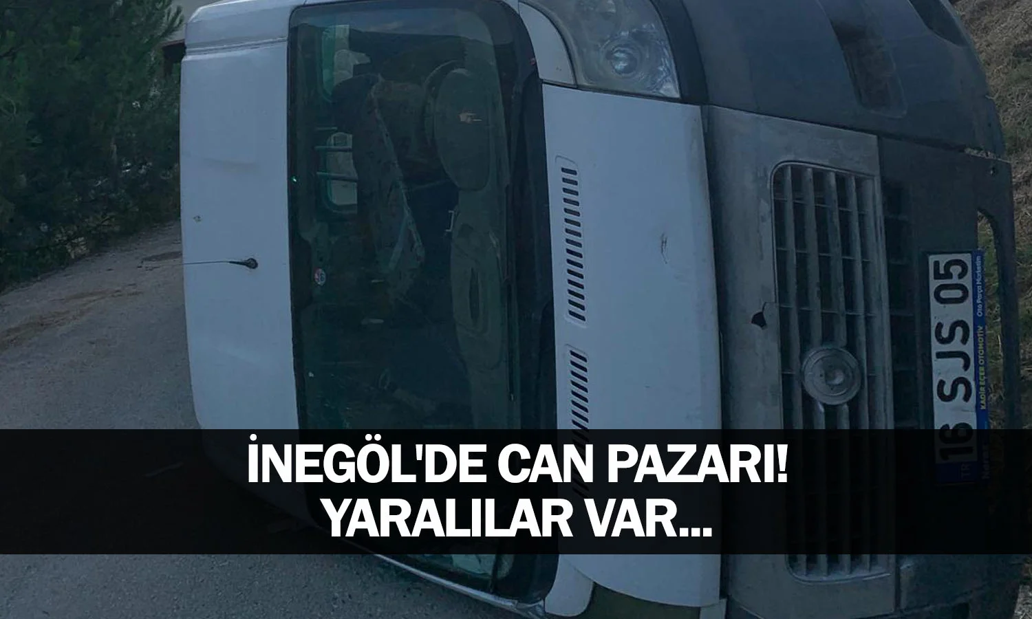 İnegöl'de can pazarı! Yaralılar var...