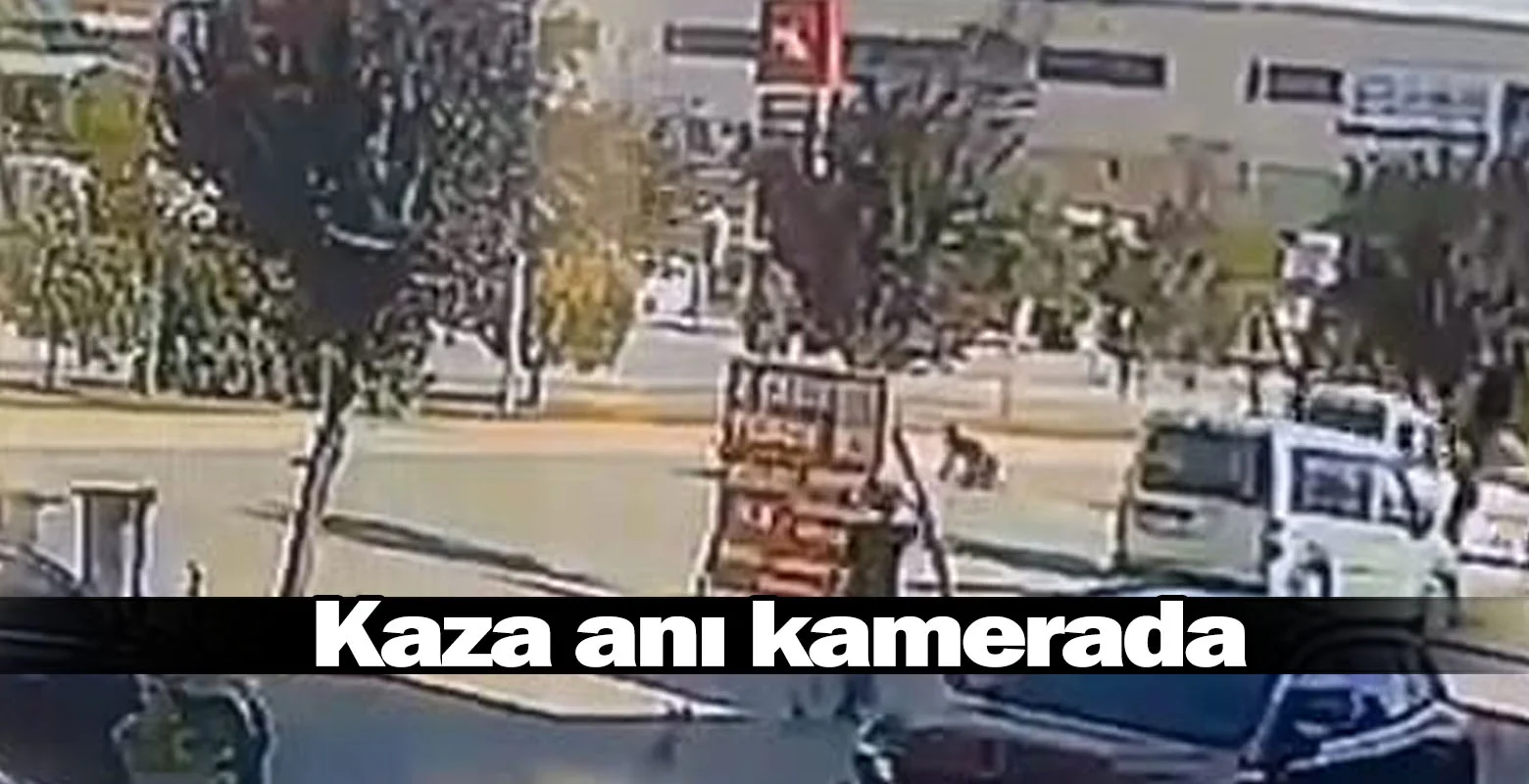 Kaza anı kamerada