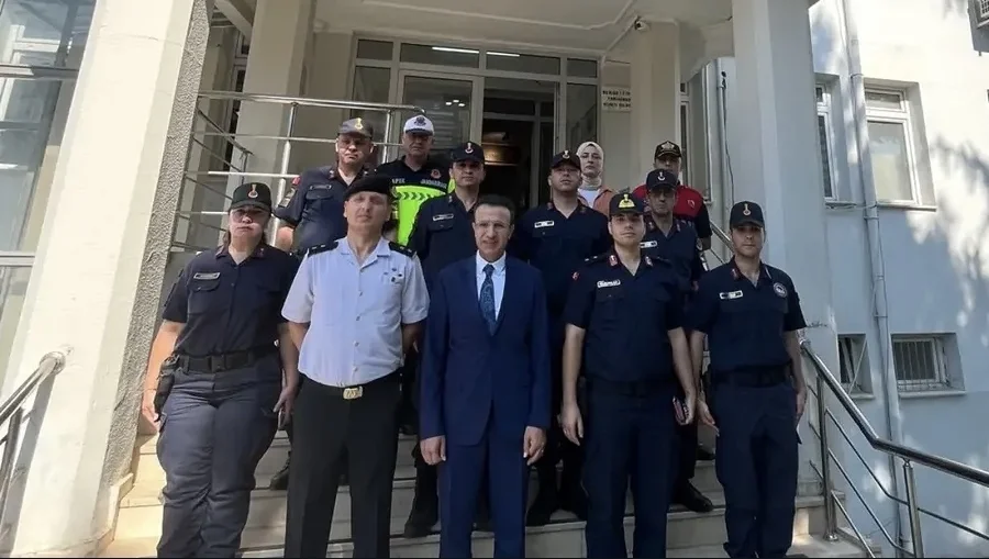 İnegöl'ün Yeni Jandarma Komutanı Göreve Başladı