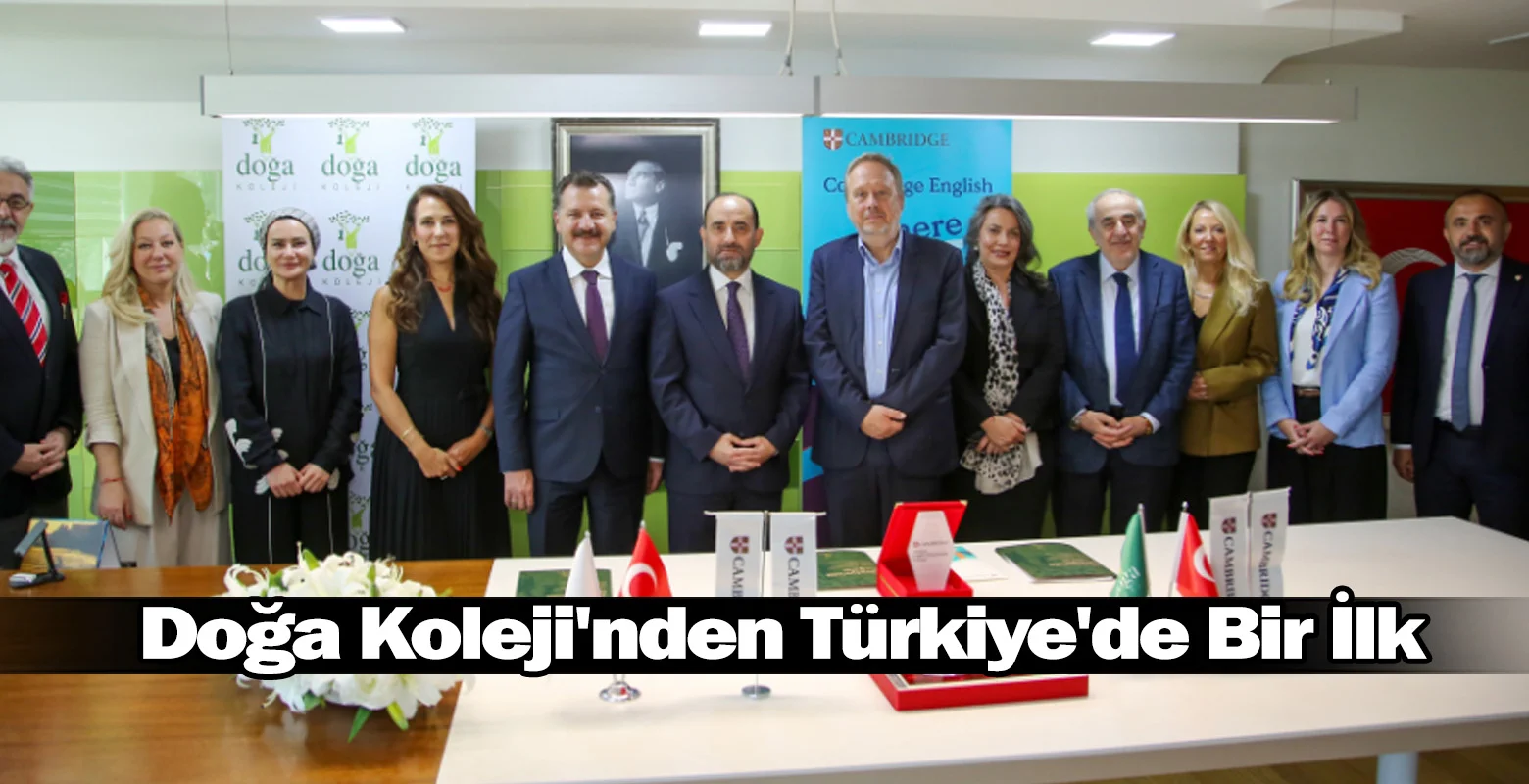 Doğa Koleji'nden Türkiye'de Bir İlk