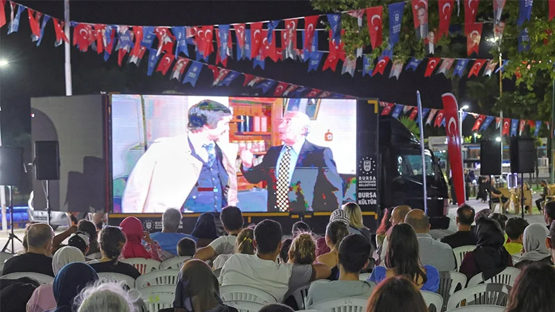 Kültürpark’ta Yeşilçam Sinema Akşamları başladı