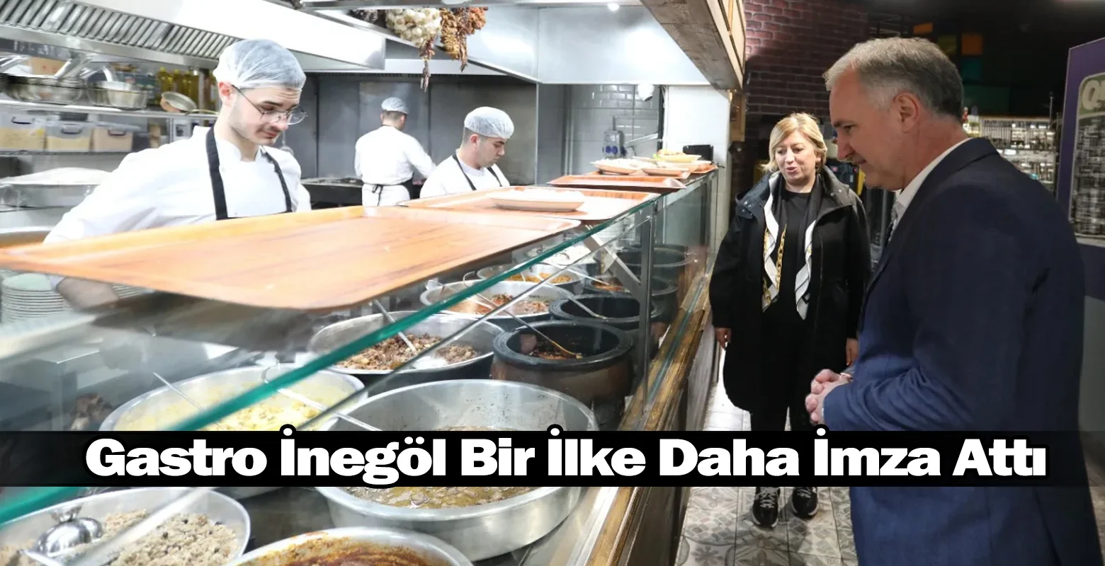 Gastro İnegöl Bir İlke Daha İmza Attı