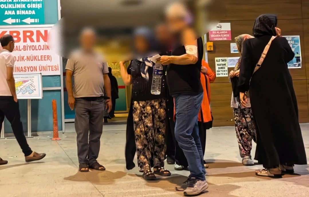 Meyve alışverişi hastanede bitti!