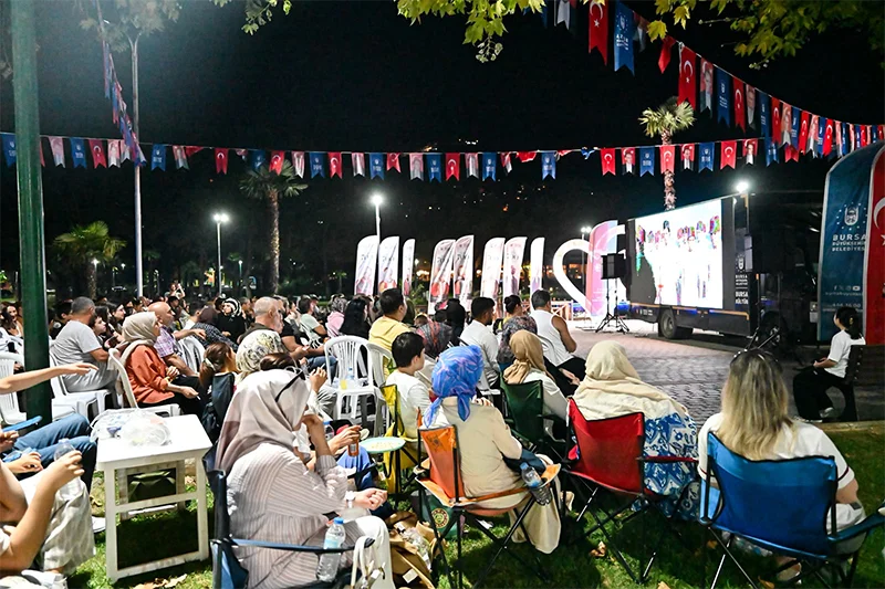 Büyükşehir’den Kültürpark’ta Yeşilçam esintisi