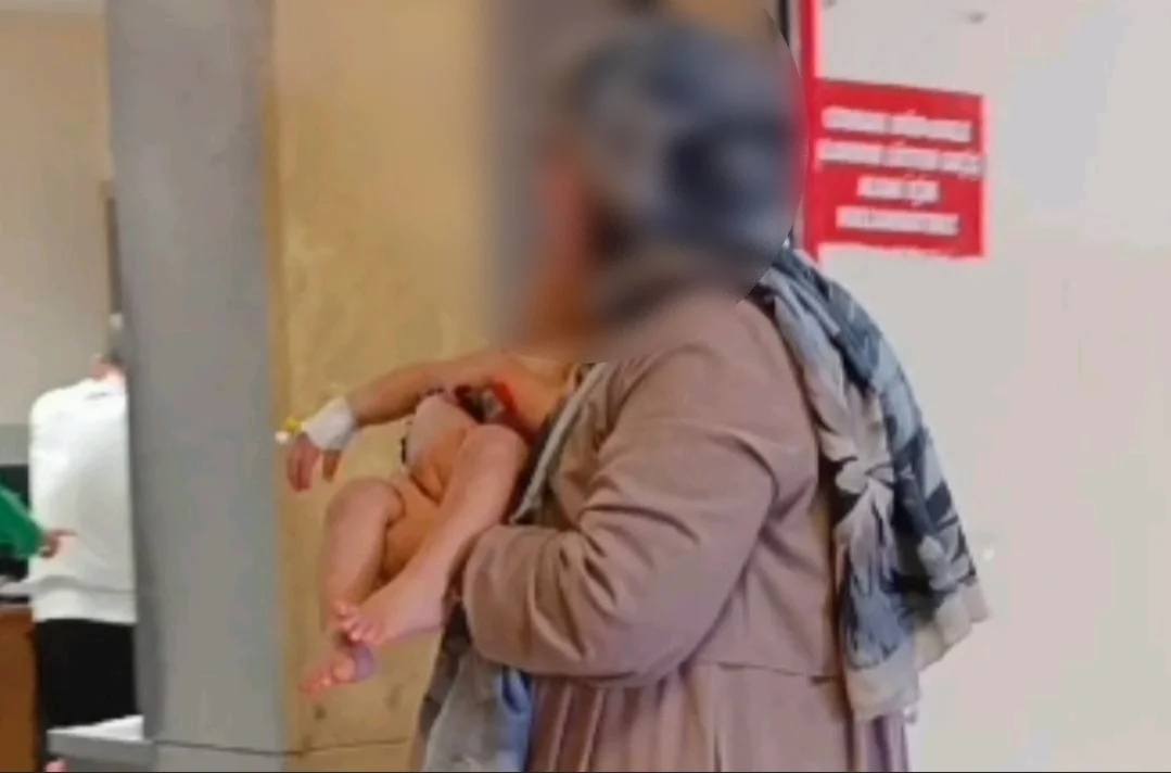 ​İnegöl’de Yürek Yakan Anlar: 1 Yaşındaki Bebek Yandı!
