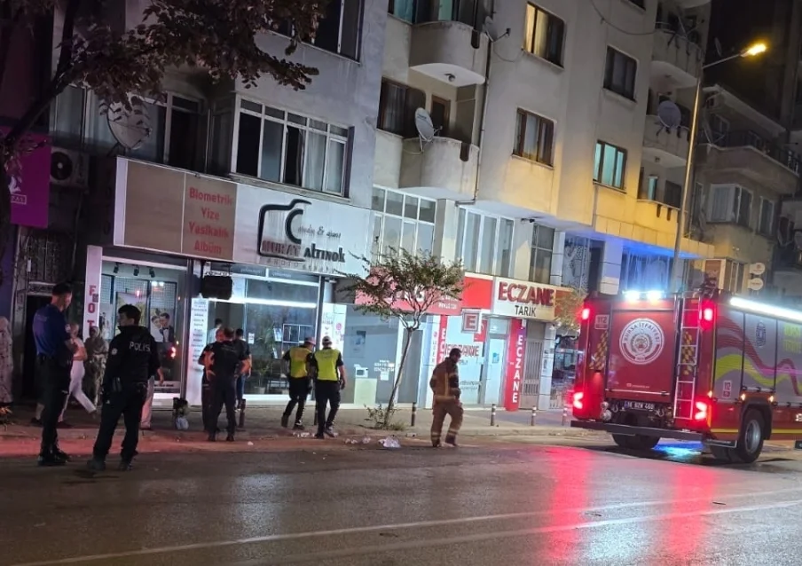 İnegöl'de korkutan yangın!