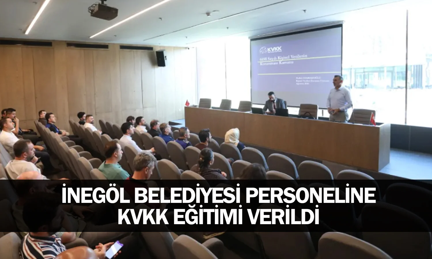 İnegöl Belediyesi Personeline KVKK Eğitimi Verildi