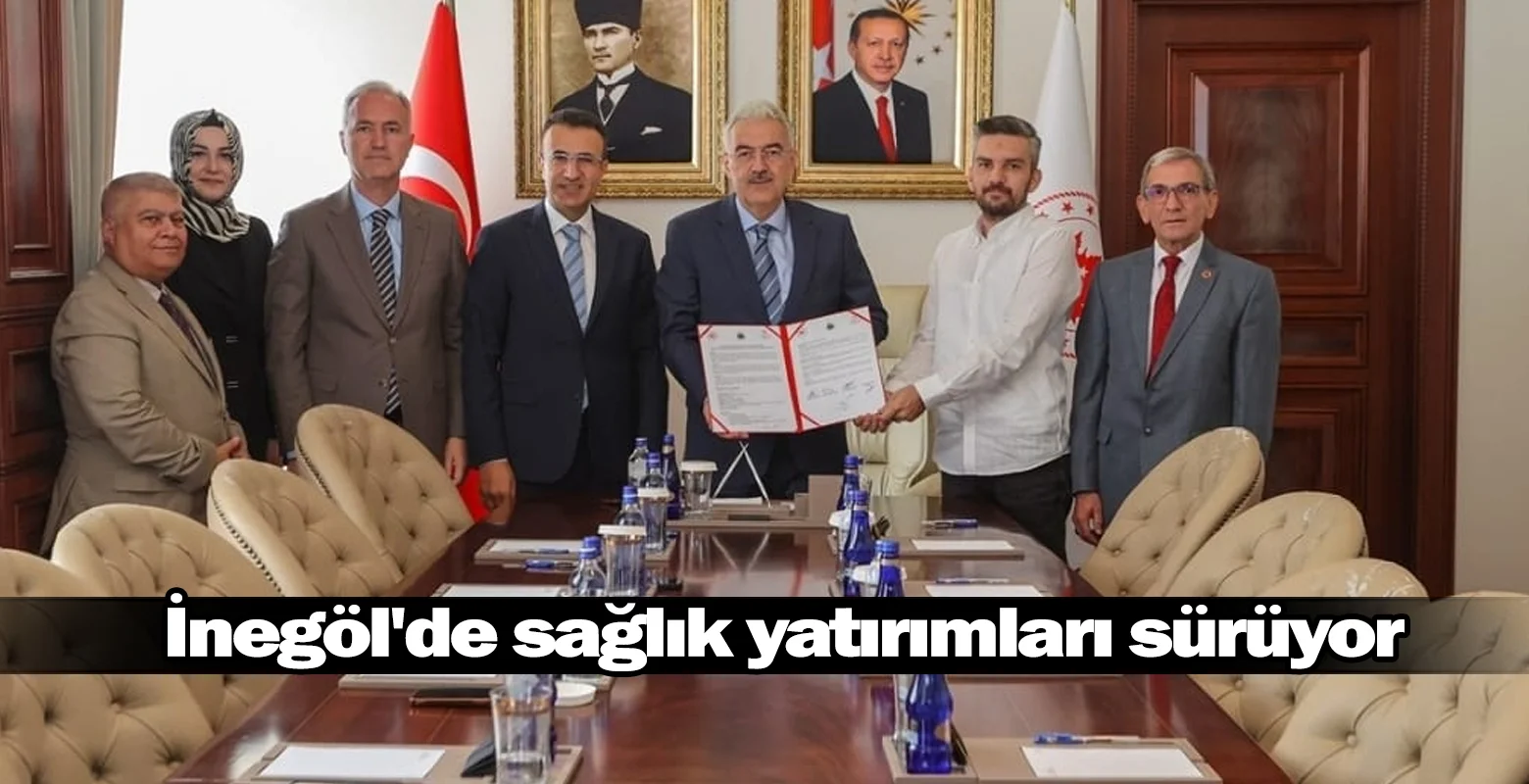 İnegöl'de sağlık yatırımları sürüyor
