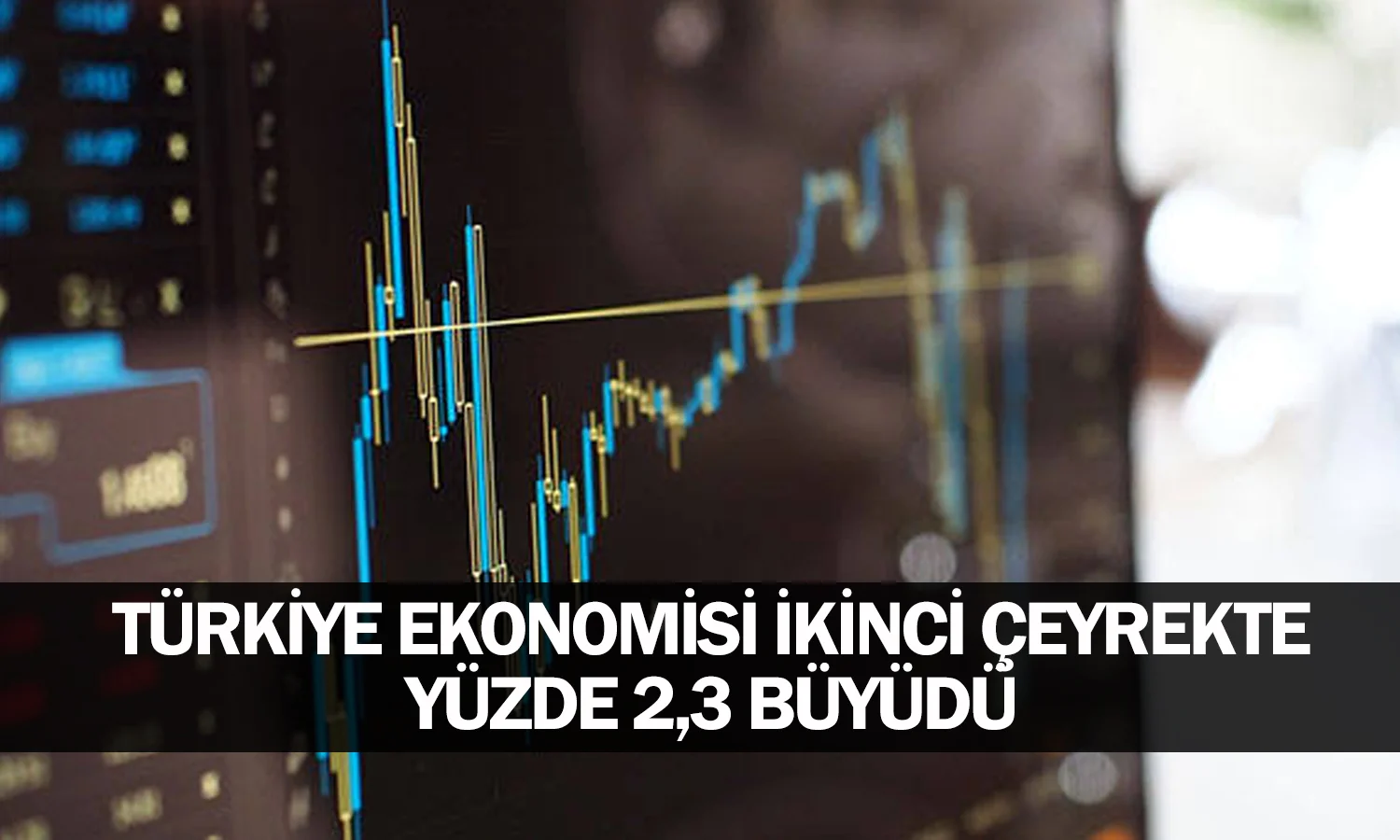 Türkiye ekonomisi ikinci çeyrekte yüzde 2,3 büyüdü