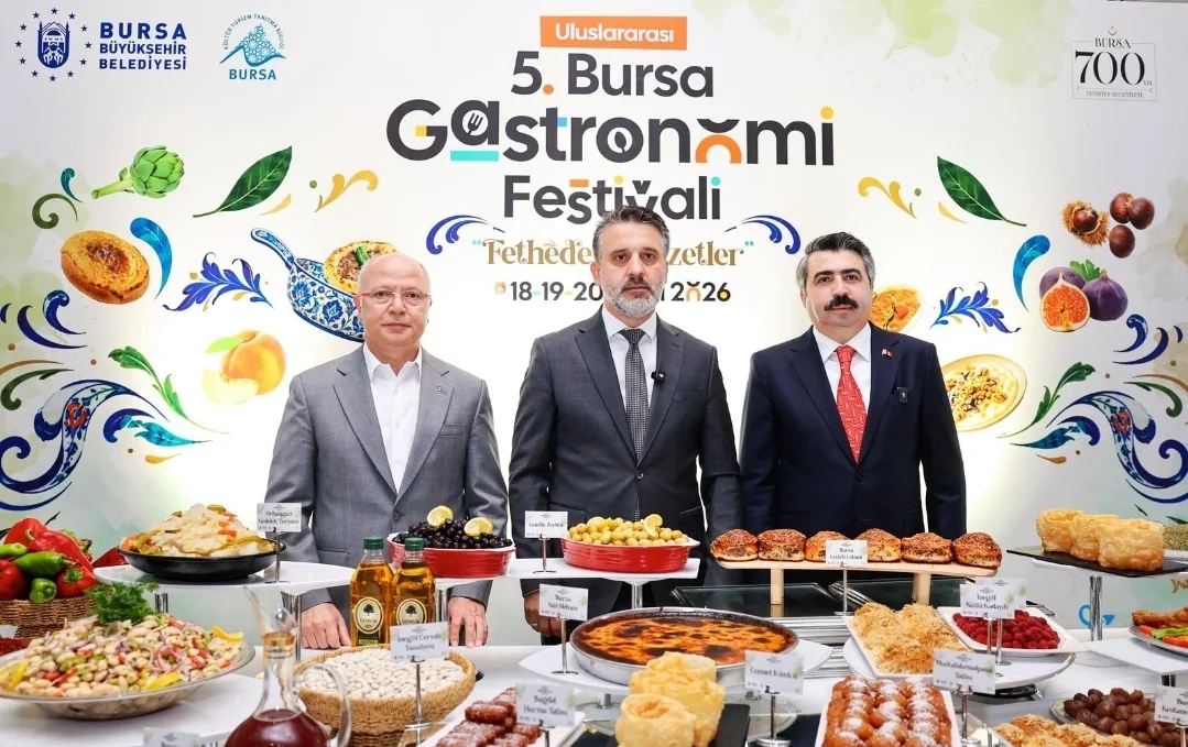 Uluslararası 5. Bursa Gastronomi Festivali "Fetheden Lezzetler"le geliyor
