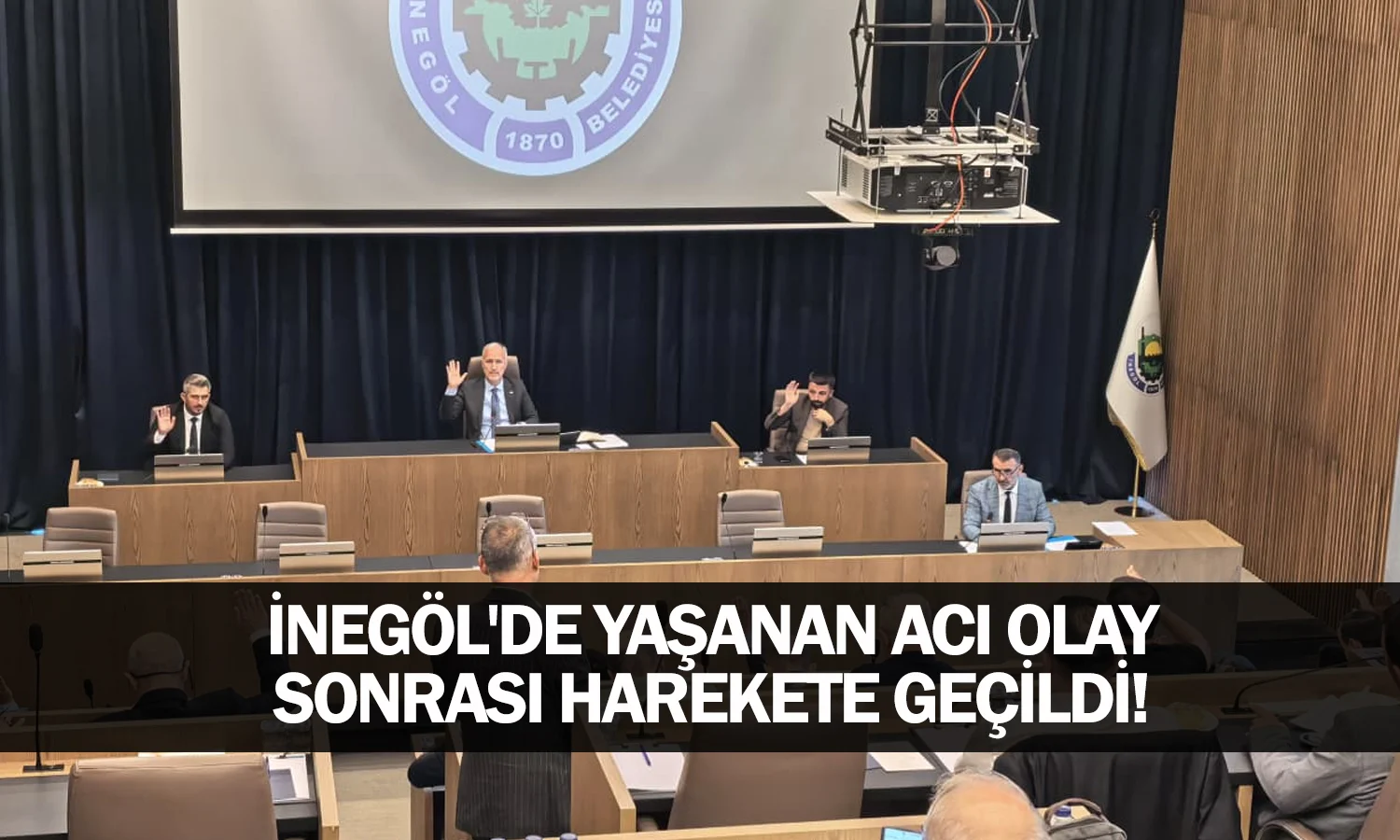 İnegöl'de yaşanan acı olay sonrası harekete geçildi!