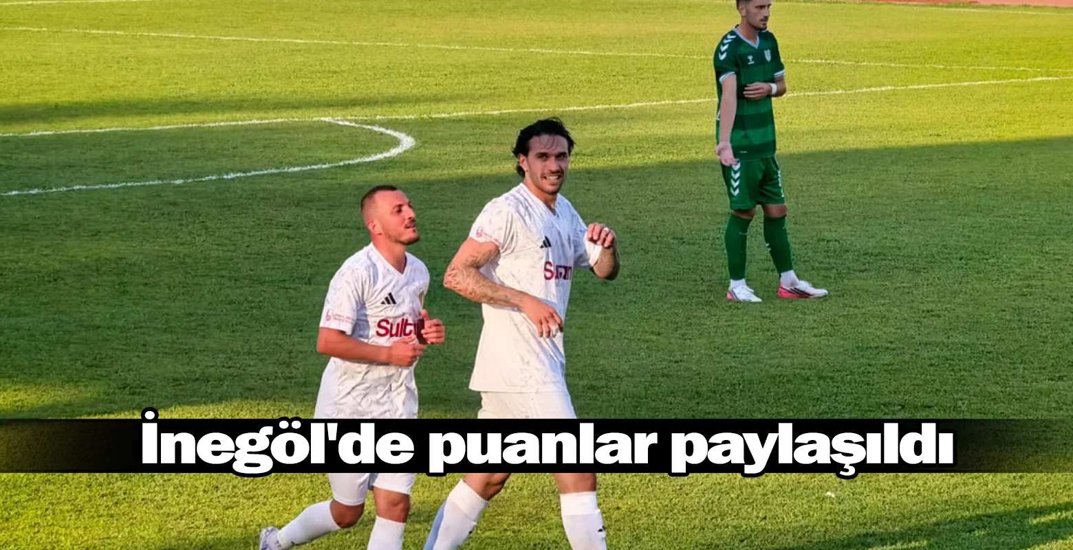 İnegöl'de puanlar paylaşıldı