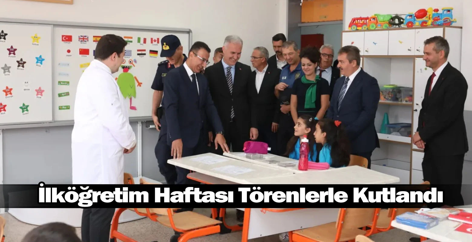 İlköğretim Haftası Törenlerle Kutlandı