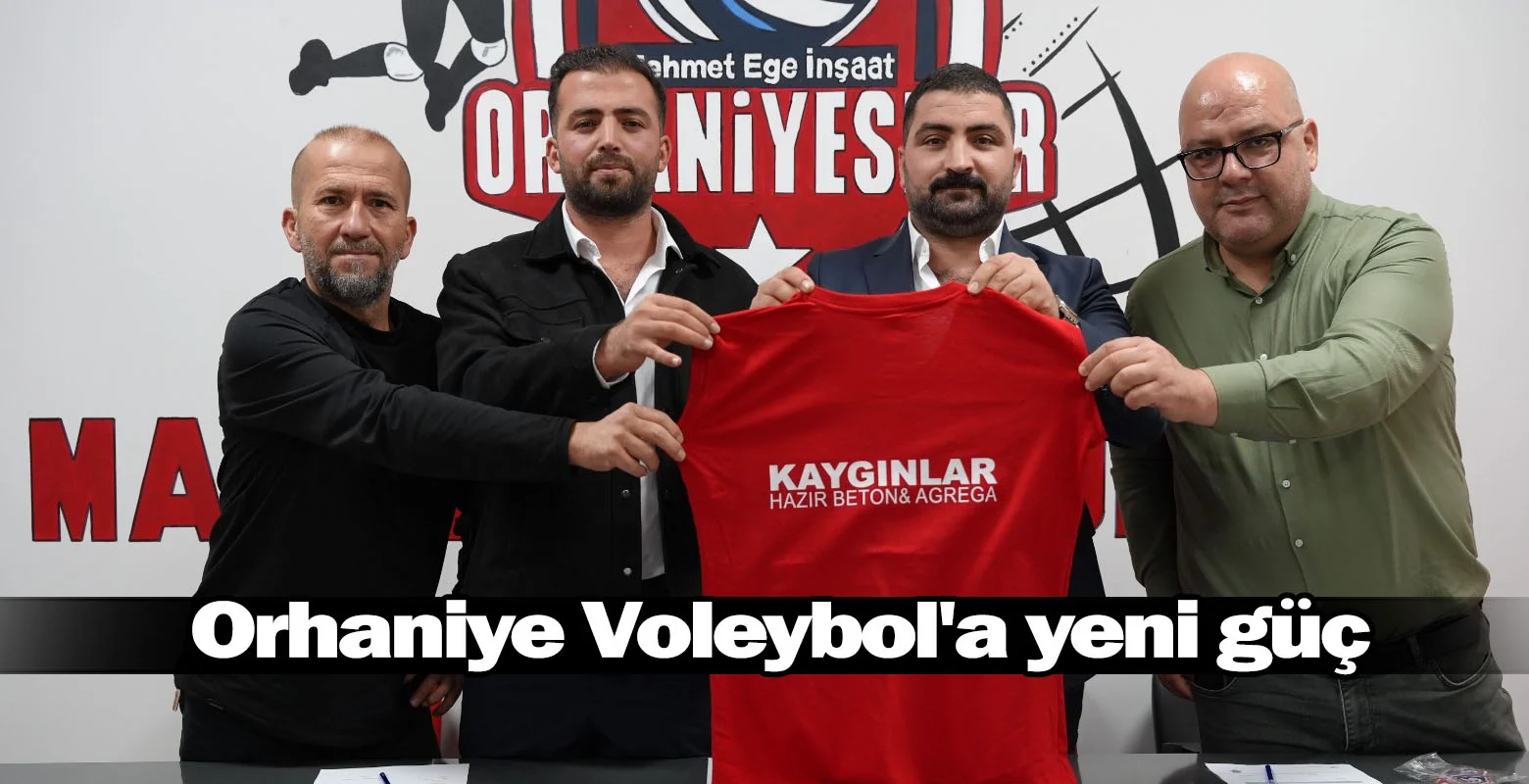 Orhaniye Voleybol'a yeni güç