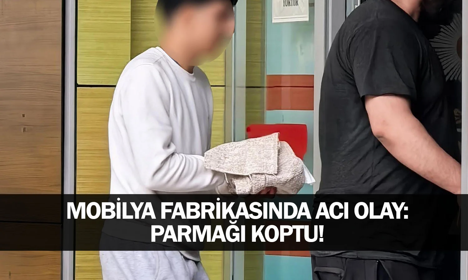 Mobilya Fabrikasında Acı Olay: Parmağı Koptu!