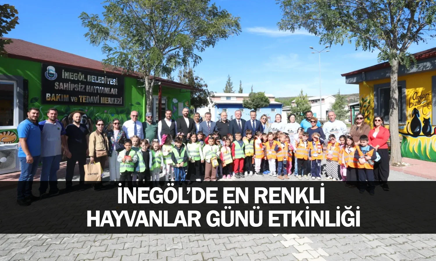 İnegöl’de En Renkli Hayvanlar Günü Etkinliği