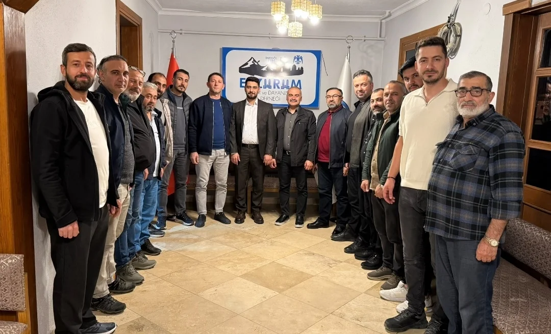İnegöl Erzurumlular Derneği'nde Yeni Başkan Saltuk Celil Bayrak