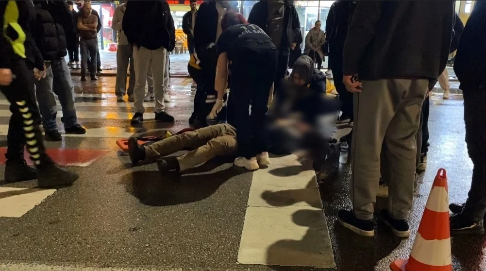 İnegöl'de korkutan kaza!