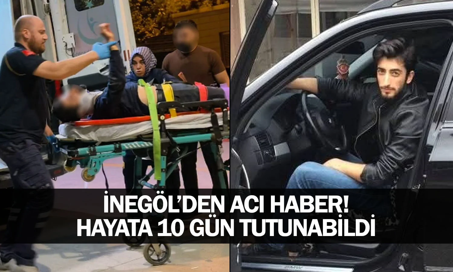 İnegöl'den acı haber! Hayata 10 gün tutunabildi