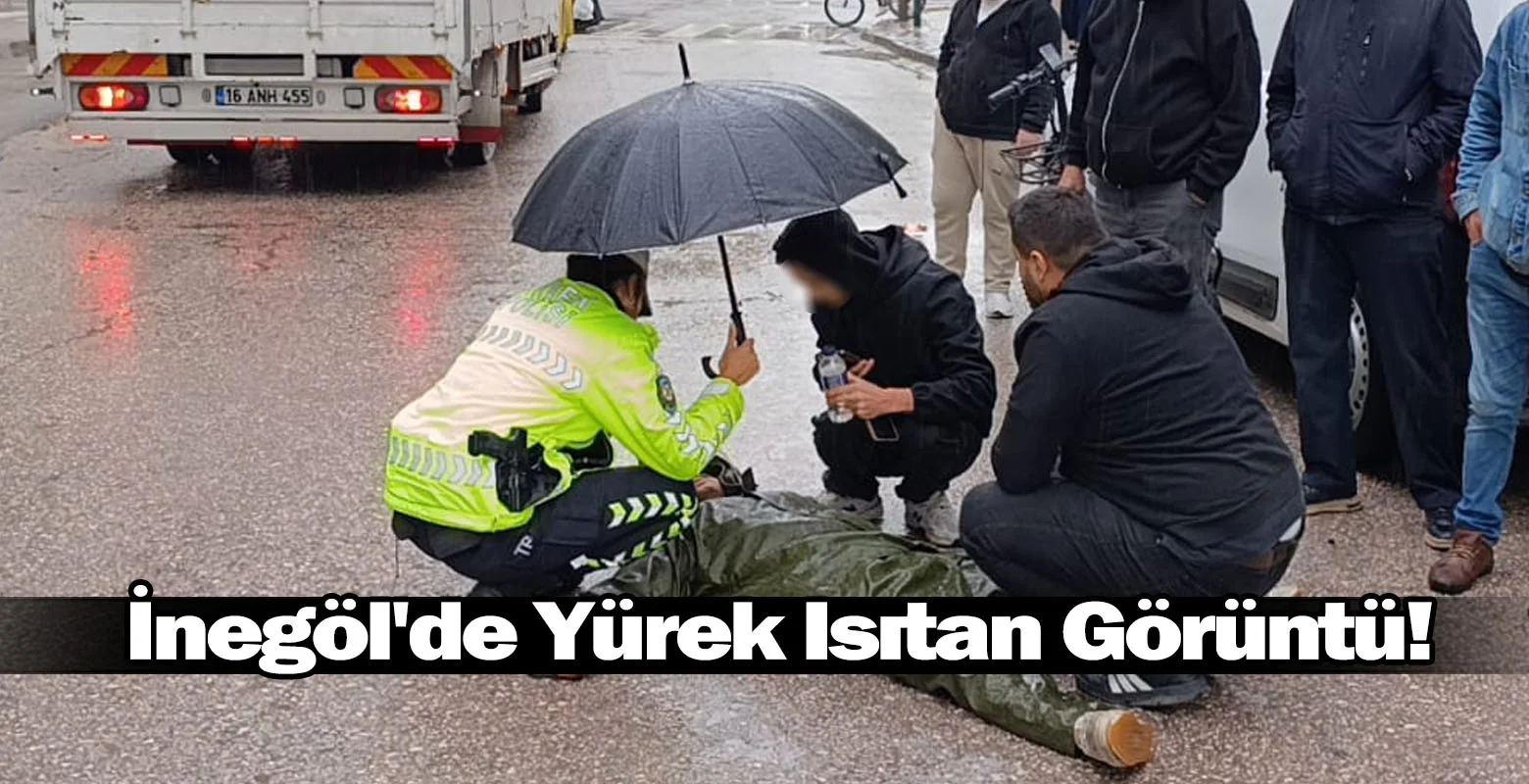​İnegöl'de Yürek Isıtan Görüntü!
