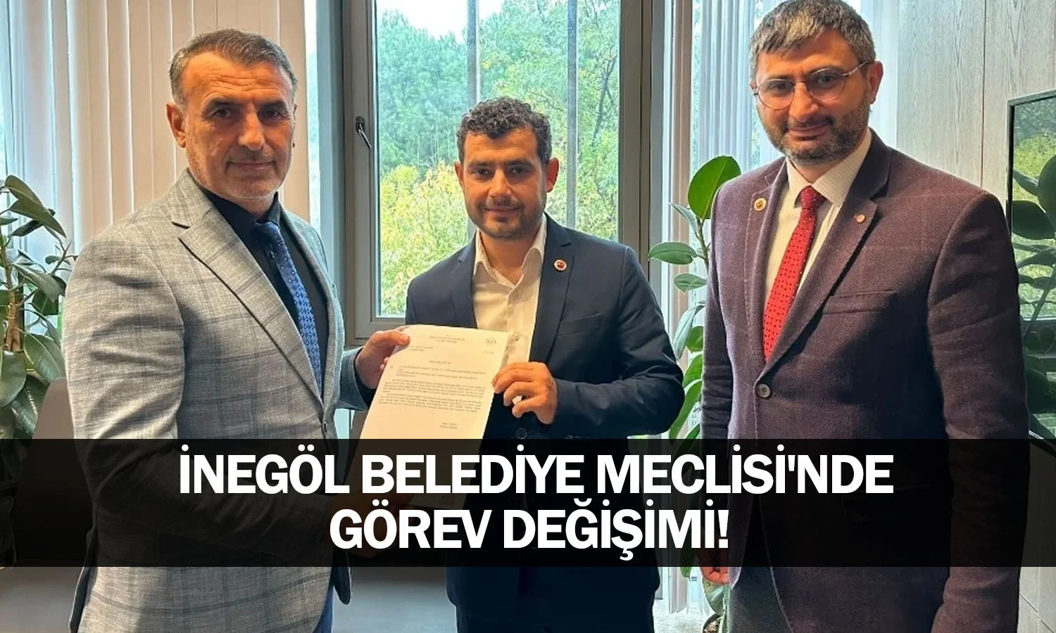 ​Orhan Bektaş İnegöl Belediye Meclisi Üyesi Oldu